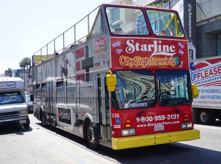 StarLine City Sightseeing New Flyer open topper 336